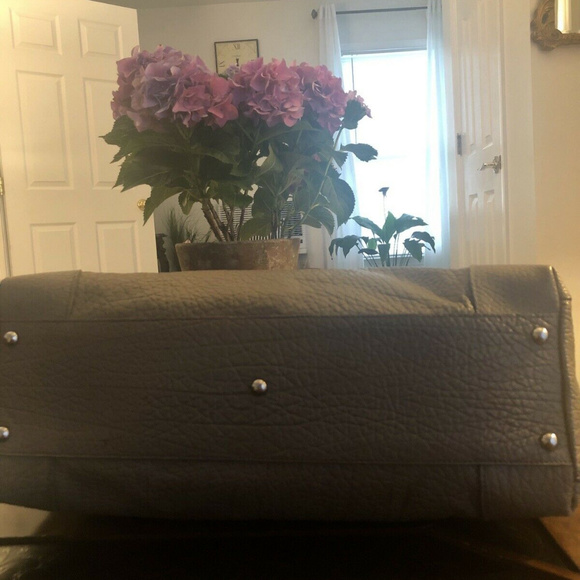 FURLA LARGE PIPER PEBBLE LEATHER SATCHEL PREOWNED - Picture 6 of 8